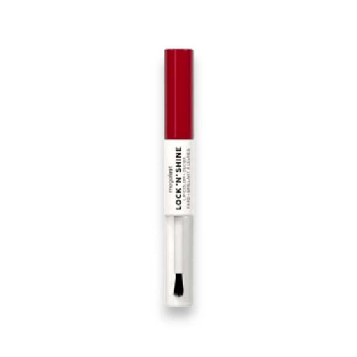 Picture of MEGALAST LOCK N SHINE LIPCOLOR + GLOSS - RED-Y FOR ME